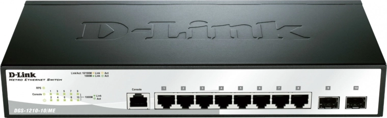 Switch gigabit administrable D-Link DGS-1210-10/ME/E