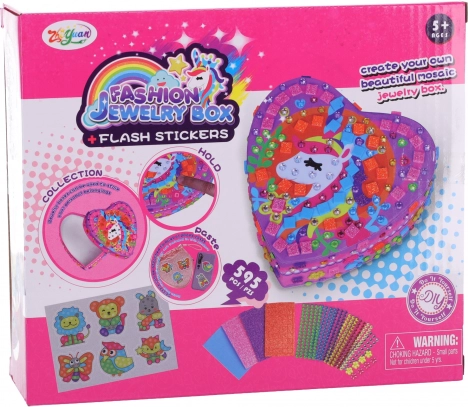 Coffret en forme de cœur pour décoration