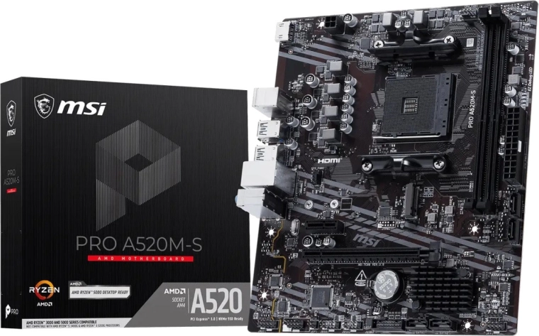 Carte mère MSI PRO A520M-S