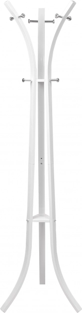 portant sur pied pour vêtements blanc modernhome