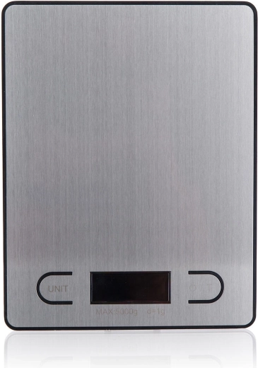 Balance de cuisine numérique AKCENT en acier inoxydable 5 kg