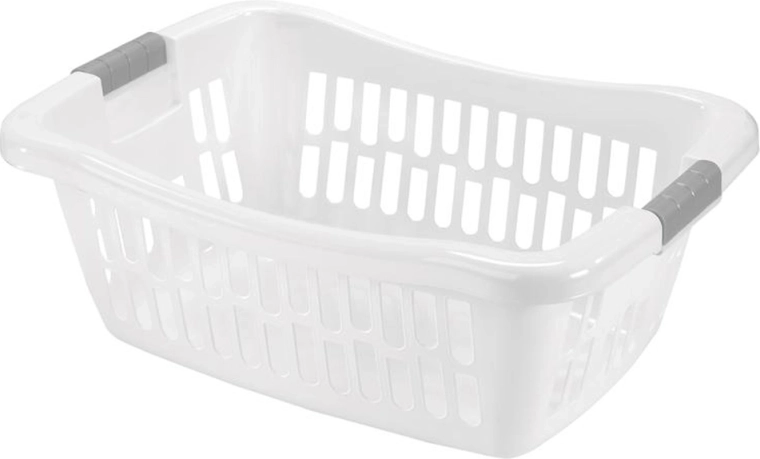 Panier à linge propre en plastique Heidrun 64 × 44 × 24,5 cm