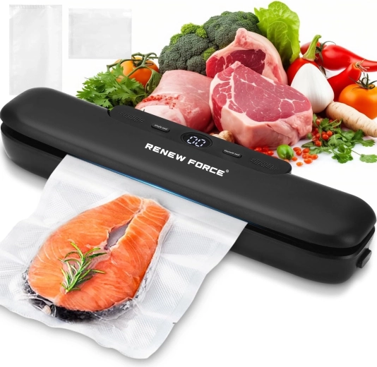 Soudeuse sous vide pour aliments Renew Force AP-23 noire - 1 pièce