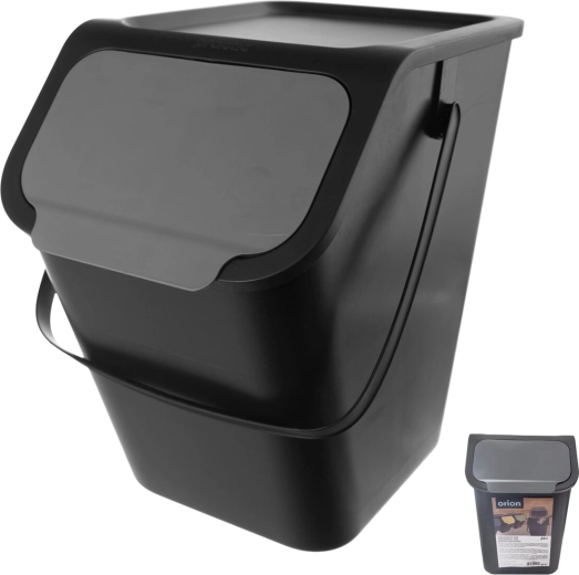 Poubelle Bin 25 l grise