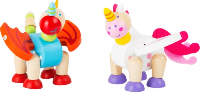 Figurine en bois flexible Small Foot – Licorne