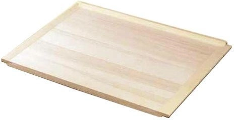 Planche à pâtisserie en bois 70 × 50 cm avec bords en hêtre