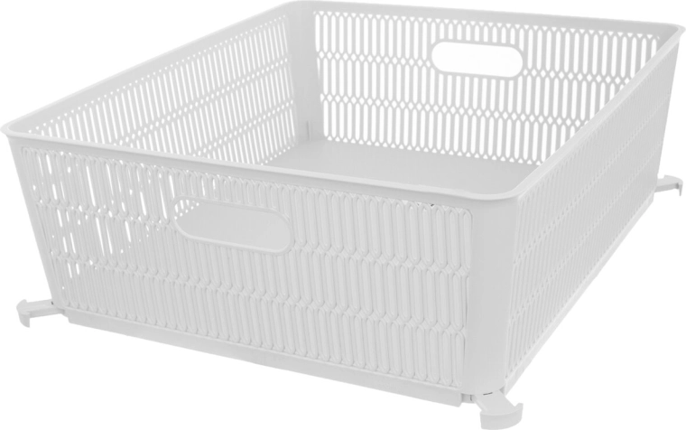 Panier Nesta empilable blanc