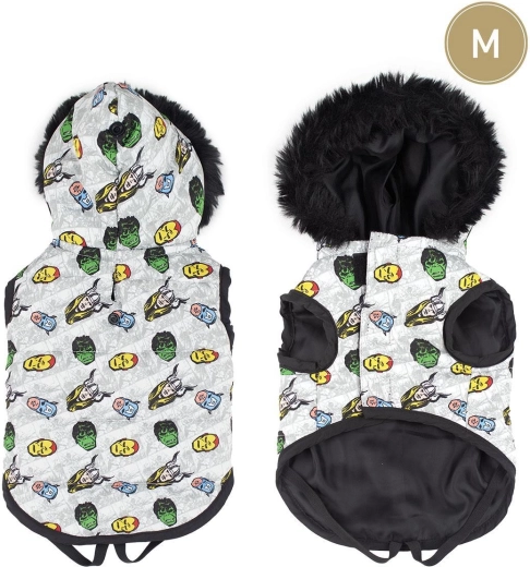 Manteau d’hiver pour chien Avengers, taille M - 1 pièce