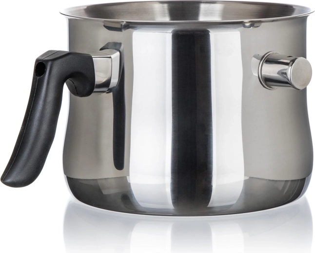 Chauffe-lait en inox AKCENT 2,5 l avec sifflet