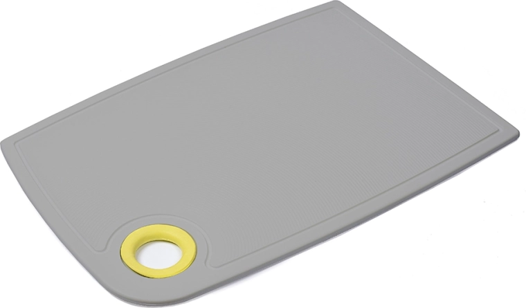 Tapis antidérapant en plastique 24 × 16 cm gris