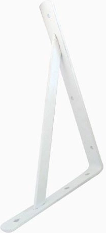 Étagère console blanche pour charges lourdes