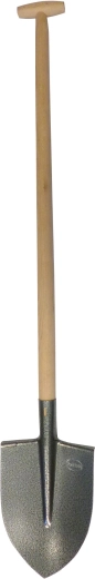 Bêche pointue avec manche en T 90 cm