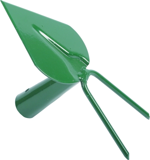 Sarcloir cœur sans manche à deux dents