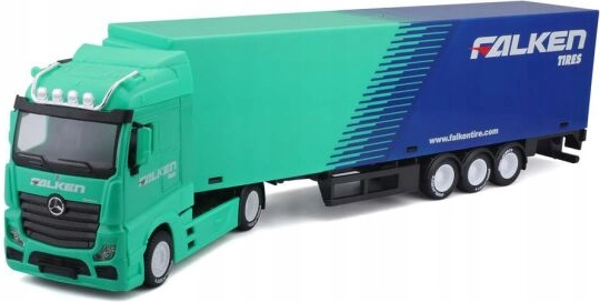 Bburago Mercedes‑Benz Actros Gigaspace 1:43 modèle réduit en métal du tracteur