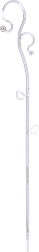 Tuteur pour orchidées DECOR III blanc transparent 39 cm