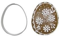 Emporte-pièce en acier inoxydable œuf 5 cm