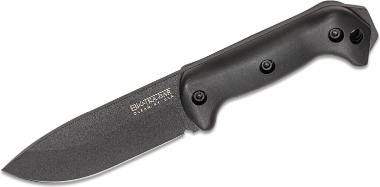 Couteau outdoor KA-BAR Becker Companion 13,3 cm, noir, Zytel, étui