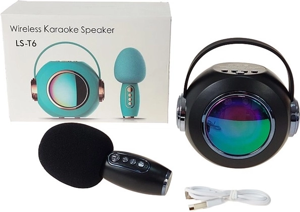 Enceinte Bluetooth portable avec microphone 14 cm