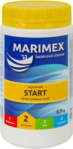 Marimex Start – chlore à dissolution rapide pour le démarrage de la piscine 0,9 kg