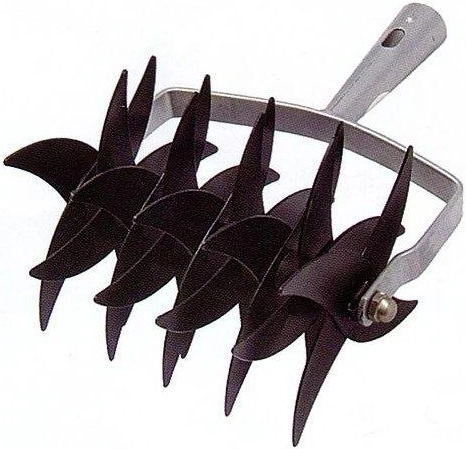 Cultivateur étoilé pour gazon 17 cm