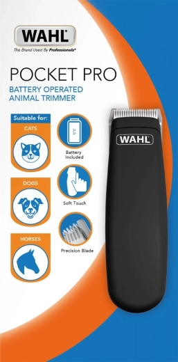 Tondeuse de poche rechargeable pour chiens WAHL Pocket Pro