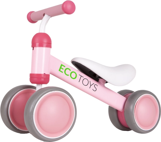 Draisienne rose pour enfants ECO TOYS