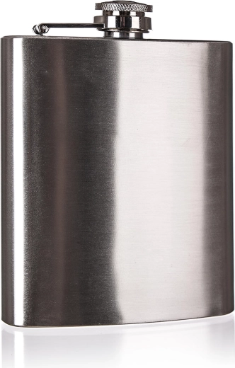 Flasque en acier inoxydable AKCENT 200 ml