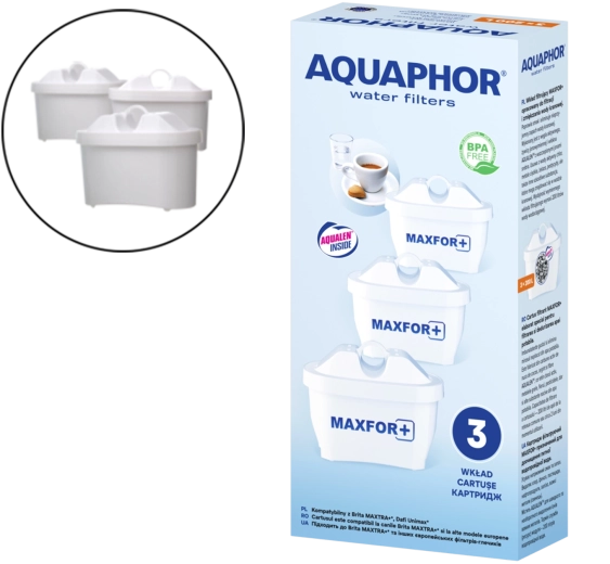 Lot de cartouches filtrantes AQUAPHOR MAXFOR B25, 3 pcs