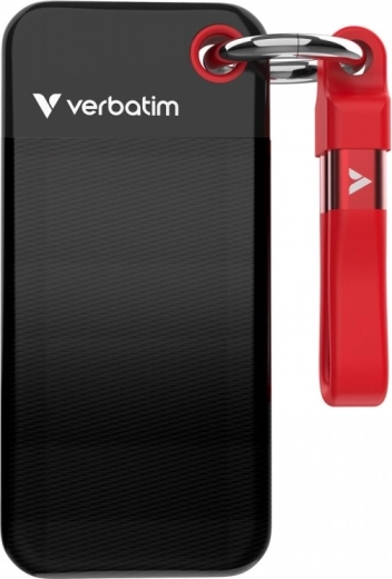 SSD externe VERBATIM Pocket 1 To USB‑C (USB 3.2 Gen 2) jusqu’à 1000 Mo/s