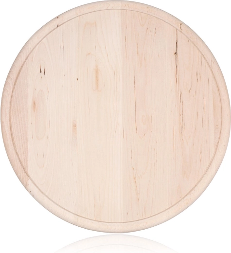 Planche ronde en bois avec rigole APETIT 30 cm