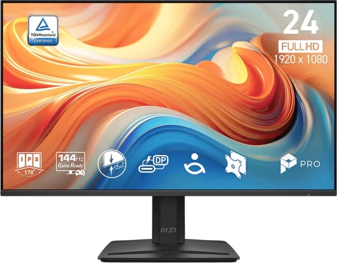 Moniteur gaming MSI PRO 23,8" Full HD 144 Hz, noir