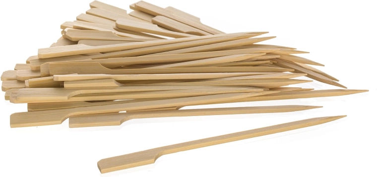 Piques en bambou avec prise plate 15 cm BANQUET (50 pcs)
