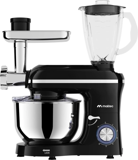 Robot de cuisine MalTec MaltecChef 5000 W avec blender et hachoir à viande
