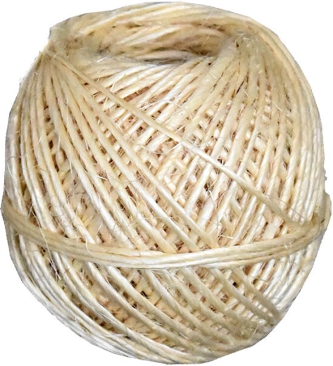 Ficelle en sisal 3 mm, 250 g, 3300 tex