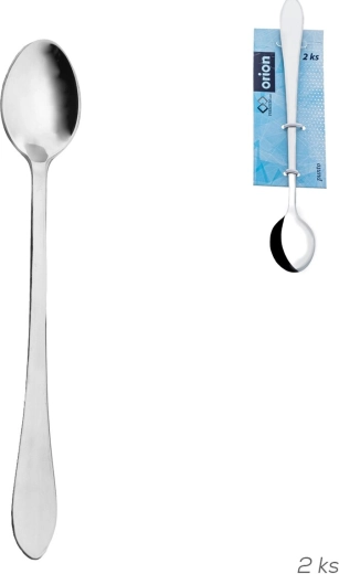 Cuillère à cocktail en acier inoxydable Punto, 2 pcs