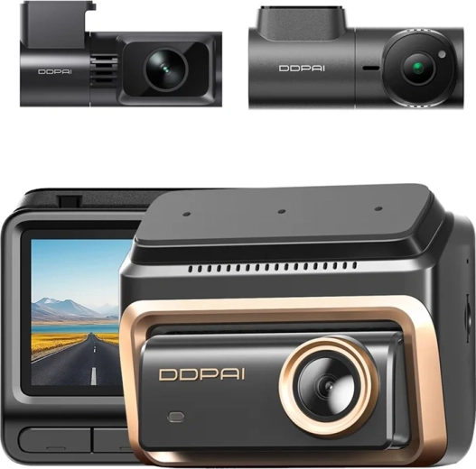 DdPai Z90 master caméra embarquée avec caméra avant et arrière