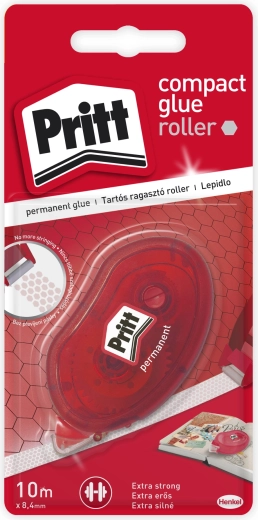 Roller de colle Pritt Compact permanent 8,4 mm x 10 m
