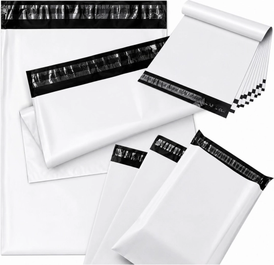 Enveloppes d’expédition blanches B5 190 × 250 mm - 50 pièces