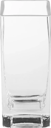 Vase carré 10 × 10 × 20 cm