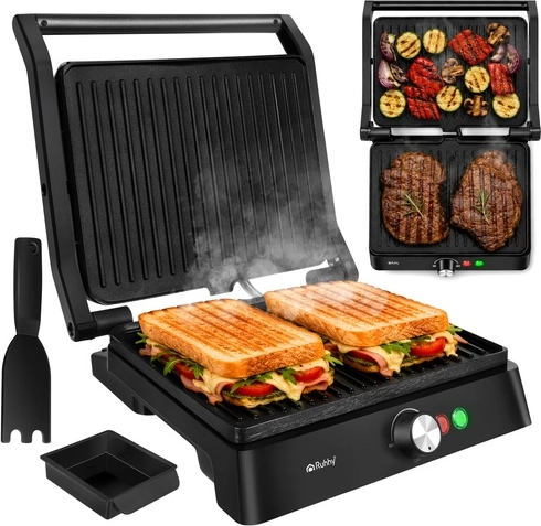 Gril électrique de contact Ruhhy et appareil à sandwich 2000 W