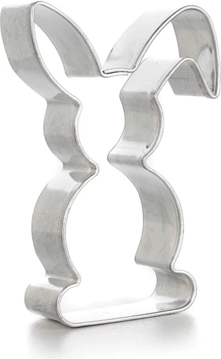Emporte-pièce pour biscuits lapin avec anse 3,9 × 6 cm Culinaria