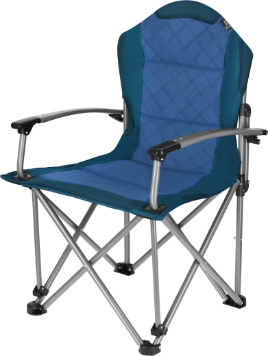 Chaise de camping pliante NILS Camp bleue