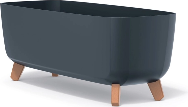 Jardinière sur pieds Gracia Case 58 cm anthracite