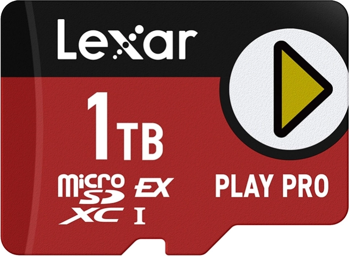 Carte mémoire Lexar Play Pro microSD Express 7.1 1 To