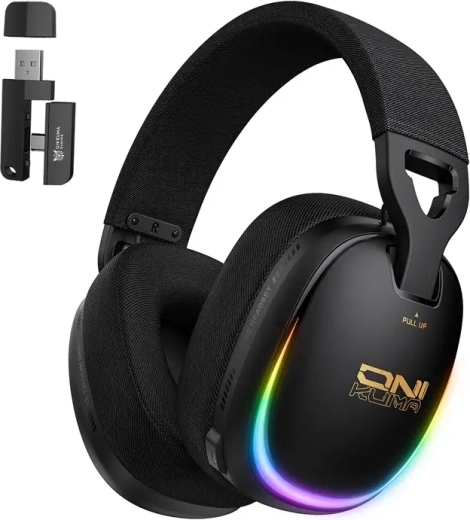 Casque gaming sans fil ONIKUMA GT805 noir