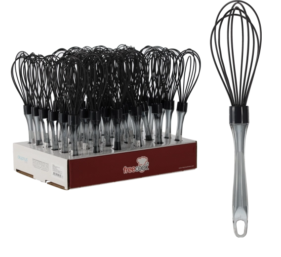 Fouet en silicone 26 cm pour fouetter