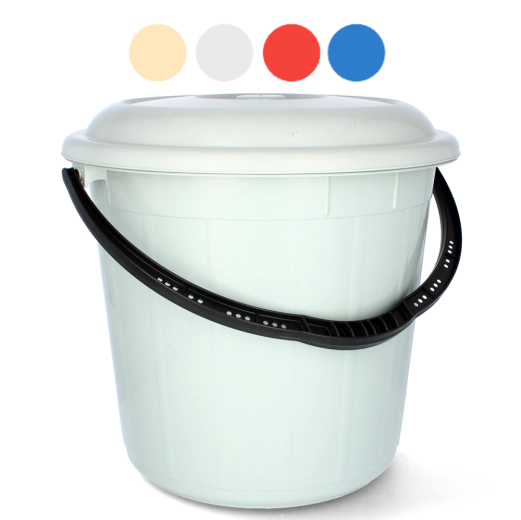 Seau en plastique avec couvercle 20 l