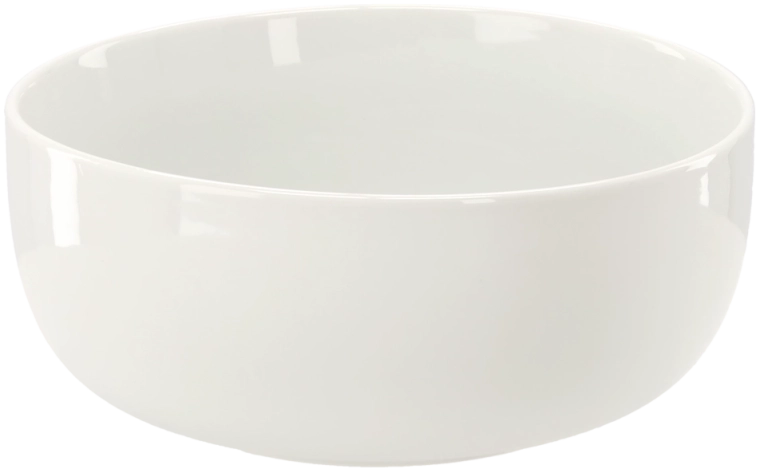 Bol en porcelaine 1,5 l avec liseré doré 19,5 × 19,5 × 8,5 cm