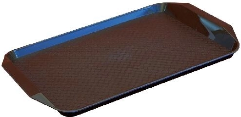 Plateau de service DONALD 39 × 27 cm, plastique, assortiment de couleurs