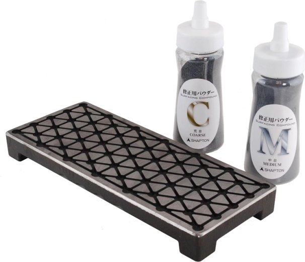 Système de surfaçage en fonte SHAPTON 0510 pour l’égalisation des pierres à eau